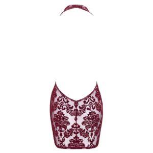 NOIR-HANDMADE-F385-noir-handmade-kink-Royal-cascade-mini-dress-sex-shop-cy