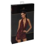 NOIR-HANDMADE-F385-noir-handmade-kink-Royal-cascade-mini-dress-sex-shop-cyprus