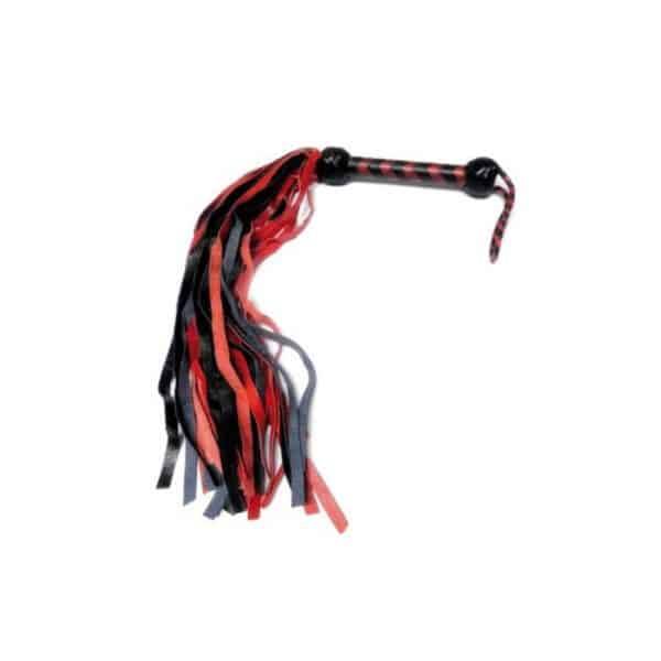 Real-Leather-Black-and-Red-Suede-Flogger-loveshop-cy