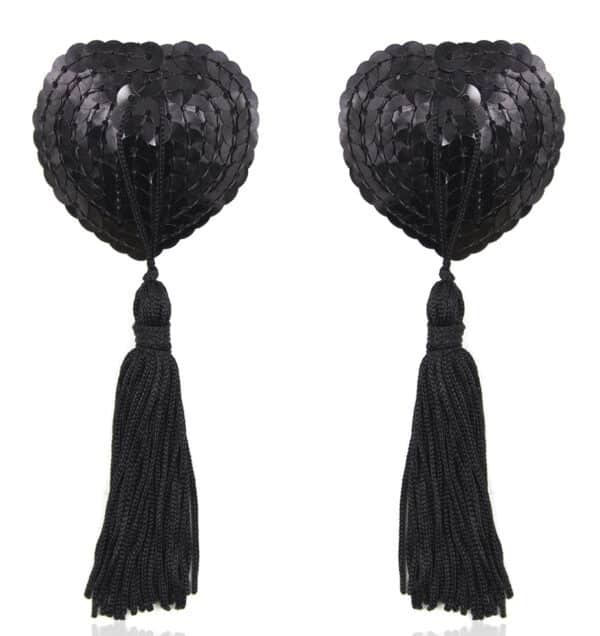 black-heart-burlesque-sequin-nipple-black-tassels-sexshop-Nicosia