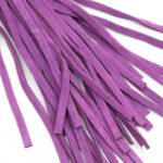 bondage-spanking-nubuck-leather-flogger-purple-black-38-cm-loveshop-Limassol