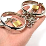 small-metal-handcuffs-or-ankle-cuffs-55-x-45cm-sexshop-Larnaca