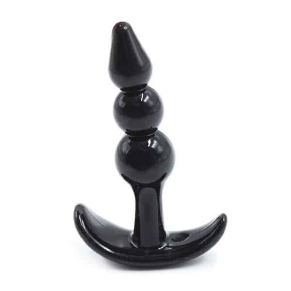 small-soft-anal-triple-beads-butt-plug-black-9-cm-loveshop-cy