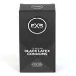 12EXSBLACK-exs-black-latex-condoms-12-_pack-sex-shop-limassol