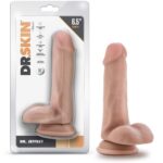 19227-dr.-jeffrey-6.5-inch-dildo-with-balls-beige-sex-shop-larnaca