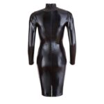 Cottelli-Wetlook-Mini-Dress-with-Long-Sleeves-sexshop-Paphos