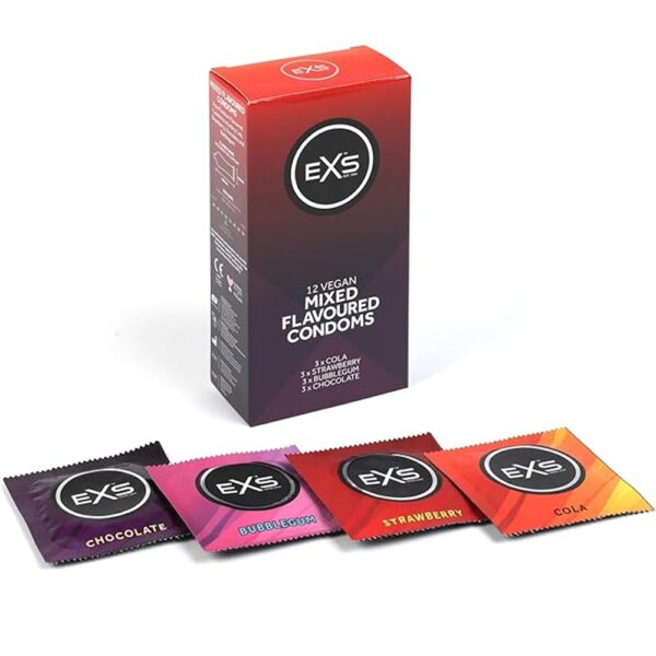 EK-12EXSMIXED-exs-mixed-flavoured-condoms-12-pack-to-spicy-up-oral-sex