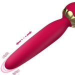 silicone-clit-suction-rose-with-thrusting-wand-vibrator-sex-shop-Limassol