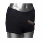 8945-ultra-soft-silicone-stand-to-pee-black-packer-Limassol-sexshop