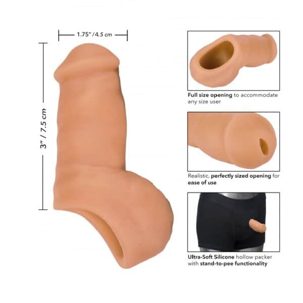 Ultra Soft Silicone STP Packer Caramel - LoveShop