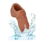 8957-ultra-soft-silicone-stand-to-pee-packer-brown-Larnaca-sex-shop