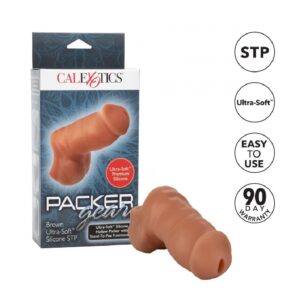8957-ultra-soft-silicone-stand-to-pee-packer-brown-paphos-sexs-shop