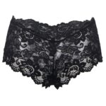 9061-plus-size-flirty-black-floral-lace-short-sexshop-Limassol