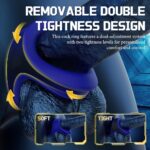 EK-XF-003-toyboy-romeo-2in1-silicone-blue-black-penis-ring-sex-shop-cyprus