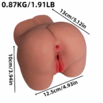 EK-YQ-A204-luna-brown-vagina-and-anus-masturbator-for-men-0.9Kg-loveshopcy