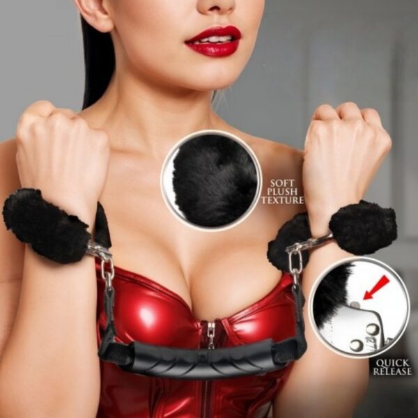 EK-ZC005-cuff-me-handler-furry-handcuffs-with-handle-fetish-restraints EK-ZC005-cuff-me-handler-furry-handcuffs-with-handle-fetish-restraints