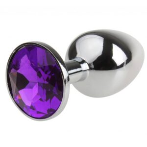 Jewel-Buttplug-Medium-Purple-66235
