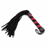 naughty-toys-black-red-faux-leather-flogger-loveshop-Limassol