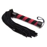 naughty-toys-black-red-faux-leather-flogger-sexshopcy