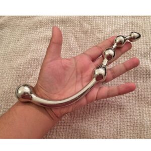 12387-twisted-steel-anal-and-pussy-dildo-19-cm-medium-sexshop-Limassol