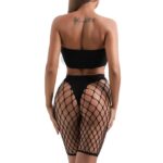 27052-bandeau-crop-top-fishnet-high-waist-shorts-set-sexy-lingerie-female-Love-Shop-Cyprus