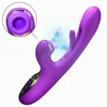 7-speed-purple-color-silicone-vibrators-with-sucking-and-flapping-function-toybox