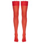 COTTELLI-SUSPENDER-STOCKINGS-9CM-LACE-RED-cottelli-elegant-suspender-red-stockings-love-shop-cy