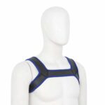 naughty-toys-neoprene-harness-blue-sexshop-Limassol