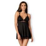 11267-Obsessive-Lolitte-Babydoll-With-Thong-Black-loveshop-limassol