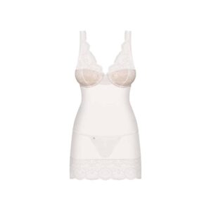 11303-Obsessive-Elegant-Off-white-Chemise-with-String-sexshop-limassol