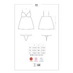 12001-Obsessive-Adorable-Babydoll-With-Thong-White-sexshop-limassol