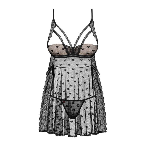 12767-Obsessive-Heartia-Babydoll-with-Thong-sexshop-larnaca