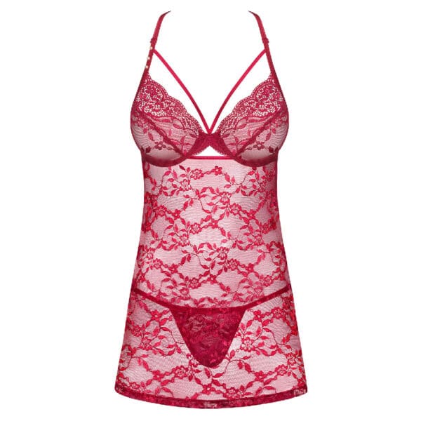 13093-Obsessive-Ivetta-Sensual-Babydoll-Red-sexshop-larnaca