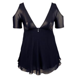 14541-cottelli-curves-flared-babydoll-black-sexshop-Limassol