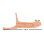 17301-silicone-hollow-unisex-strap-on-dildo-flesh-19-cm-Limassol-sexshop