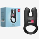 27140-fun-factory-nos-xl-vibrating-cock-ring-with-clitoris-stimulator-black-loveshop-cy