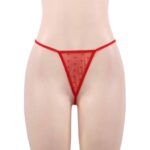 8995-plus-size-red-mesh-kimono-with-string-Limassol-sexshop