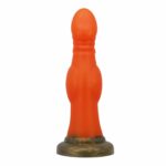 BW-008152-blazerheart-charger-ribbled-monster-silicone-dildo-with-suction-cup-base