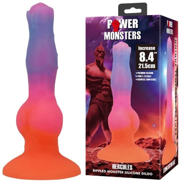 BW-008153-Hercules-ribbled-monster-silicone-dildo-sex-shop-cyprus