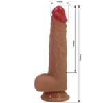 BW-008165-pretty-love-jovita-brown-silicone-cock-and-balls-dildo-19cm-sex-shop-lefkosia