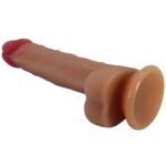 BW-008165-pretty-love-jovita-brown-silicone-cock-and-balls-dildo-19cm-with-strong-suction-base
