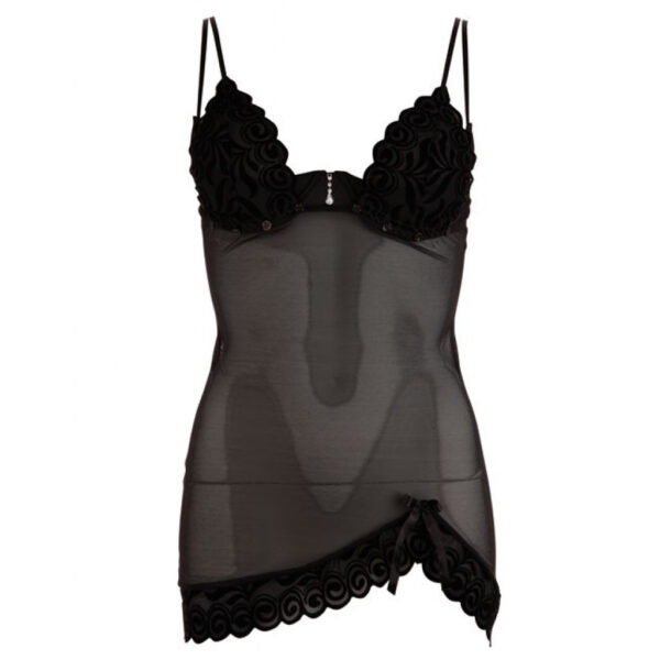 Black-Mesh-Mini-Dress-loveshop