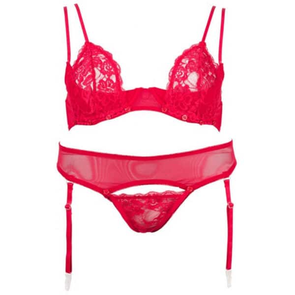 Red-Bra-Set-with-Detachable-Lace-Cups-loveshop-cy