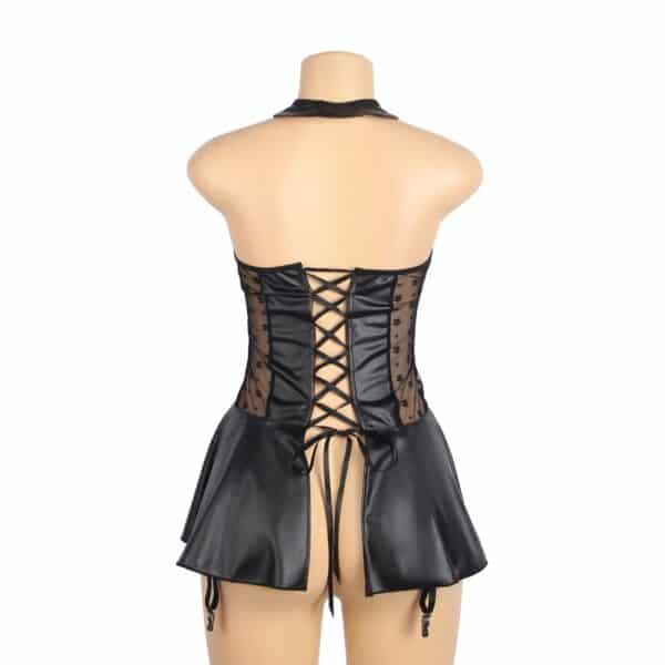 ΕΚ-R81347-1-BLACK-GARTER-MINI-DRESS-black-faux-leather-lace-garter-mini-dress-love-shop-cy ΕΚ-R81347-1-BLACK-GARTER-MINI-DRESS-black-faux-leather-lace-garter-mini-dress-love-shop-cy