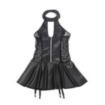 ΕΚ-R81347-1-BLACK-GARTER-MINI-DRESS-black-faux-leather-lace-garter-mini-dress-love-shop-limassol