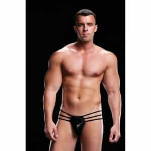 10813-ENVY-Low-Rise-Wetlook-G-String-Black-sexshop-larnaca