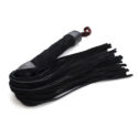 13133-bondage-spanking-nubuck-leather-flogger-black-38-cm-adults-boutique-cy