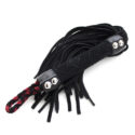 13133-bondage-spanking-nubuck-leather-flogger-black-38-cm-love-boutique-cy