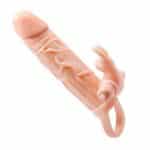 13361-Pretty-Love-Brave-Man-Vibrating-Penis-Sleeve-Extension-Flesh-sexshop-limassol