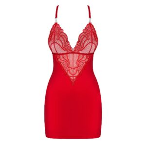 13717-Obsessive-Sexy-Red-Chemise-with-Thong-sexshop-larnaca